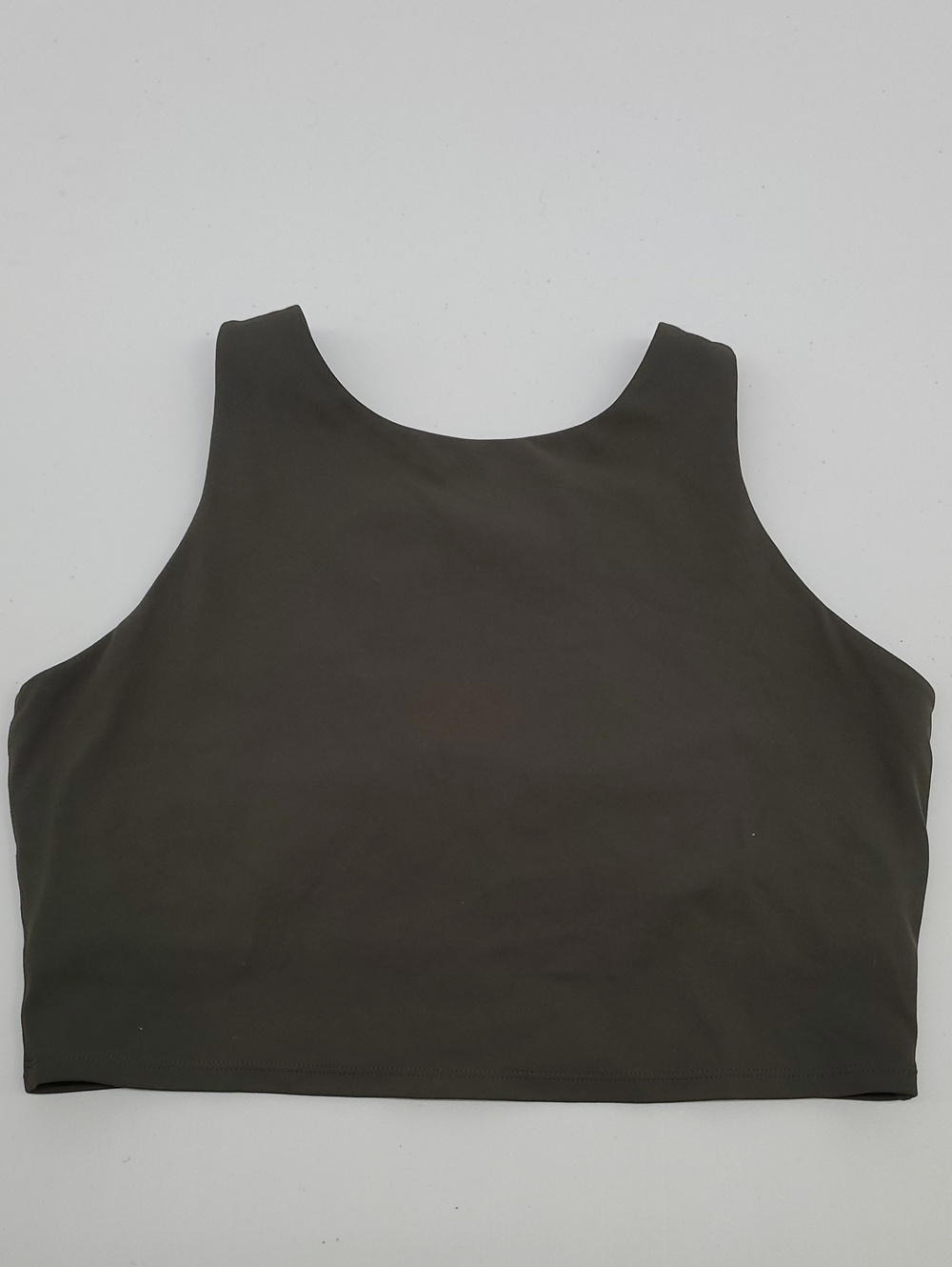 CRZ YOGA Butterluxe High Neck Crop Tank Top Size Large